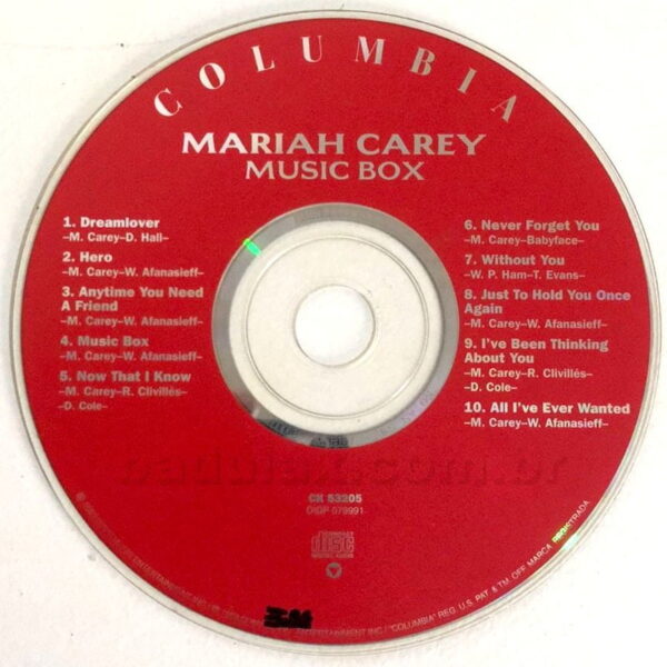 CD Maria Carey – Music Box