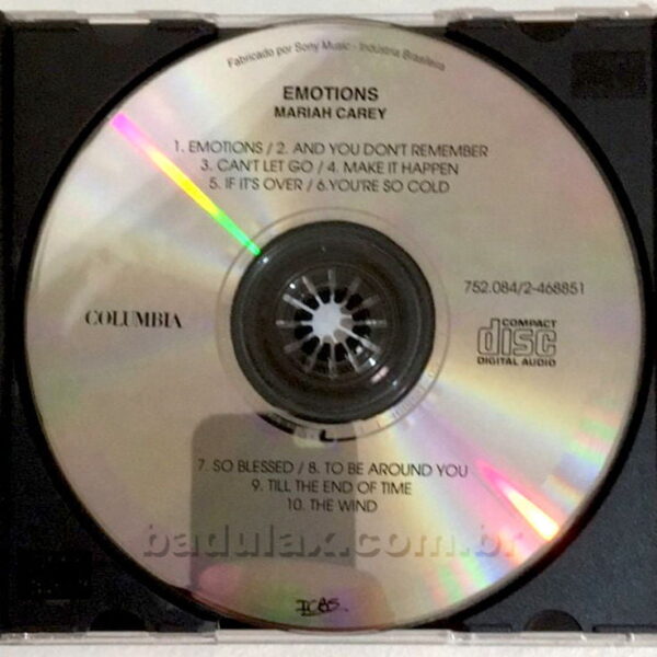 CD Mariah Carey – Emotions