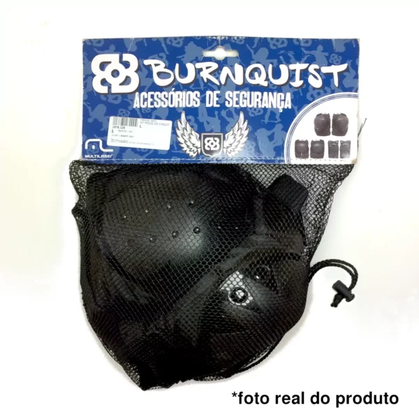 Kit De Proteção p/ patins, skate, bike, etc. (joelheira, cotoveleira e munhequeira) [Usado]